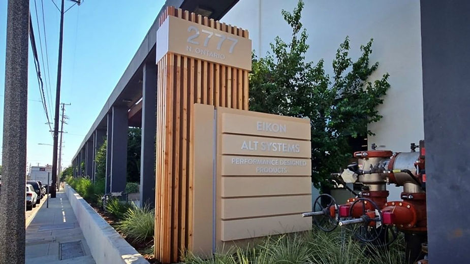 2777 ONTARIO BURBANK 91504 Exterior Monument and Address Numbers Sign Package by DN Signs Orange County. Call 310-608-6099 Today